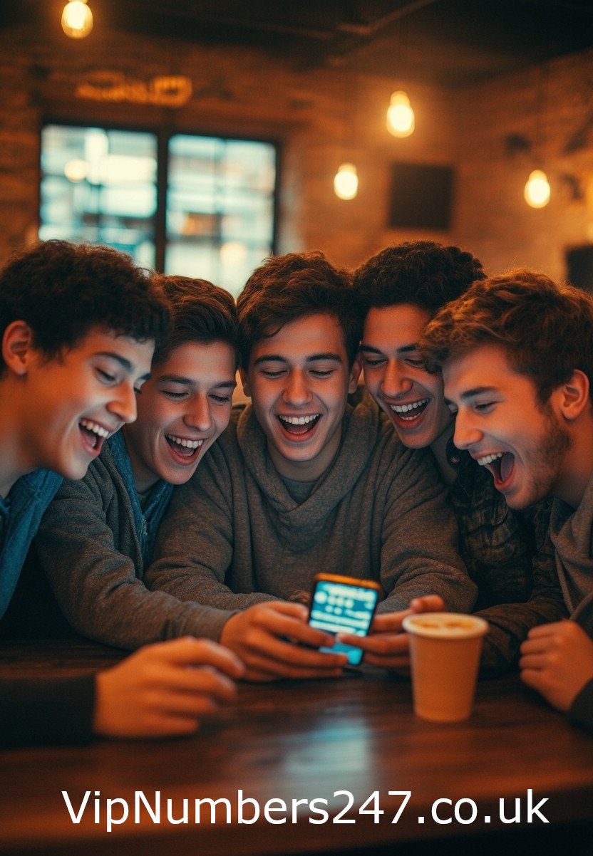 Home group of people happy with premium number