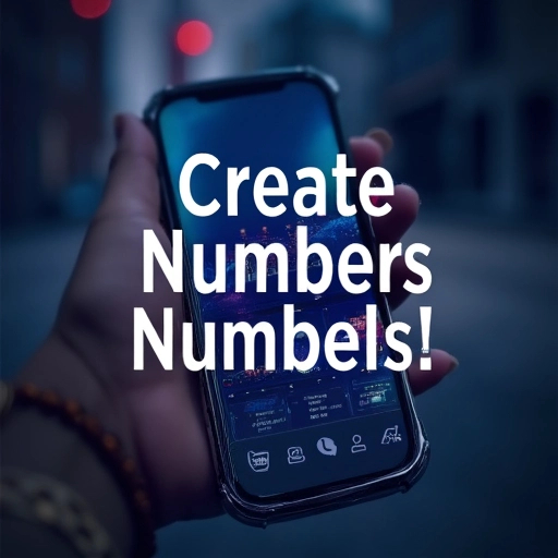 Home create numbers now