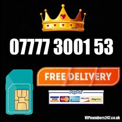 07777 3001 53