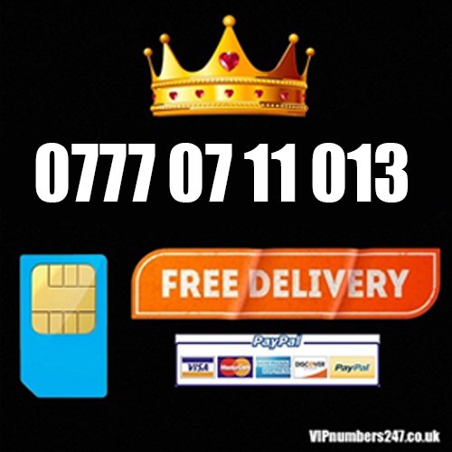 0777 07 11 013 0777 07 11 013