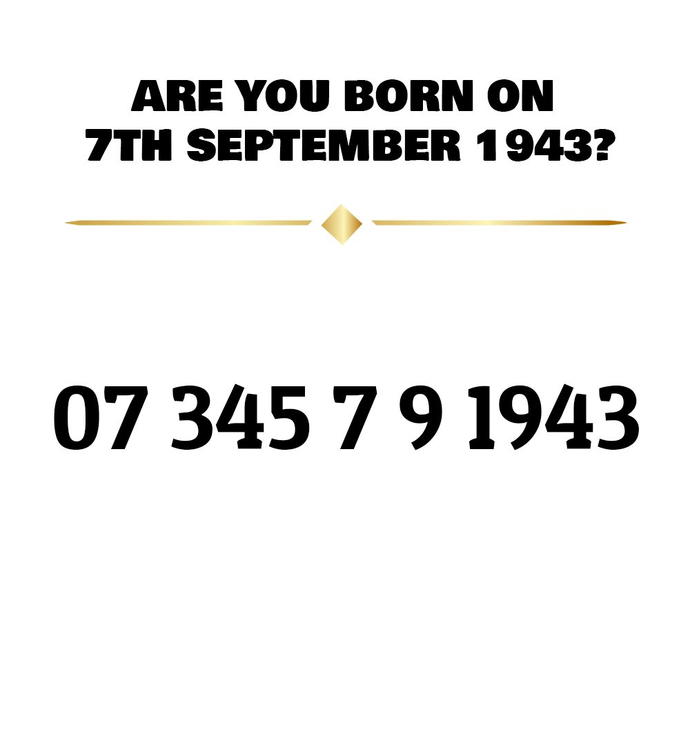 07 345 7 9 1943 07 345 7 9 1943