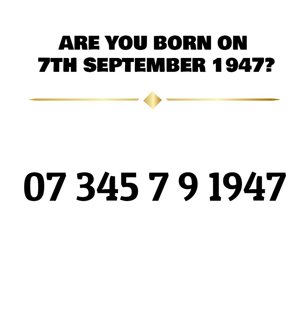 07 345 7 9 1947 07 345 7 9 1947