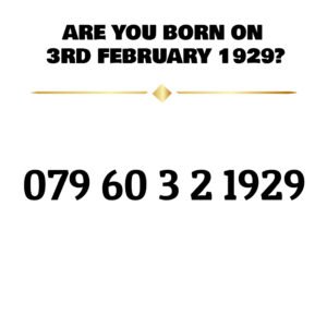 079 60 3 2 1929