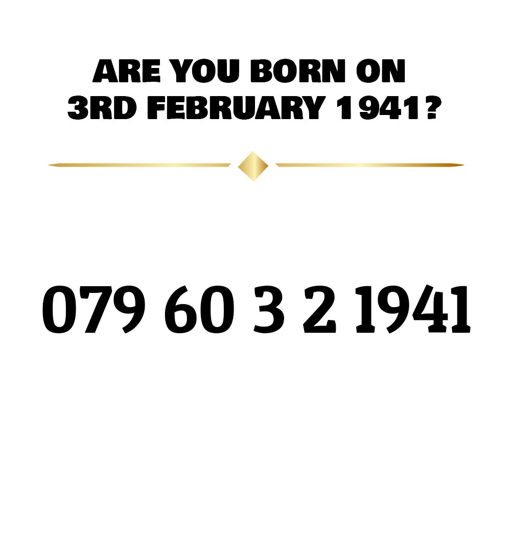 079 60 3 2 1941 079 60 3 2 1941